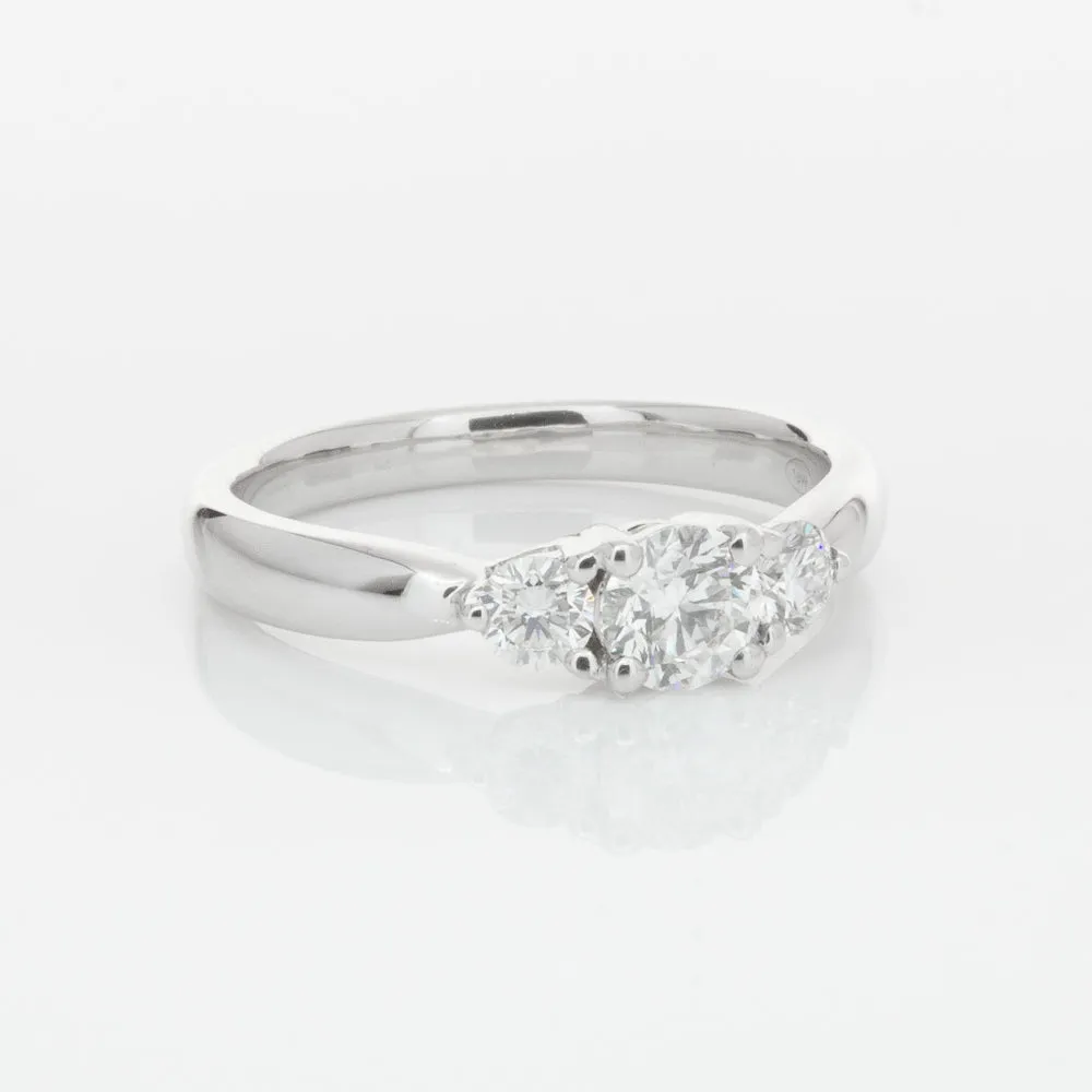 18ct White Gold .40ct Diamond Elysian Ring