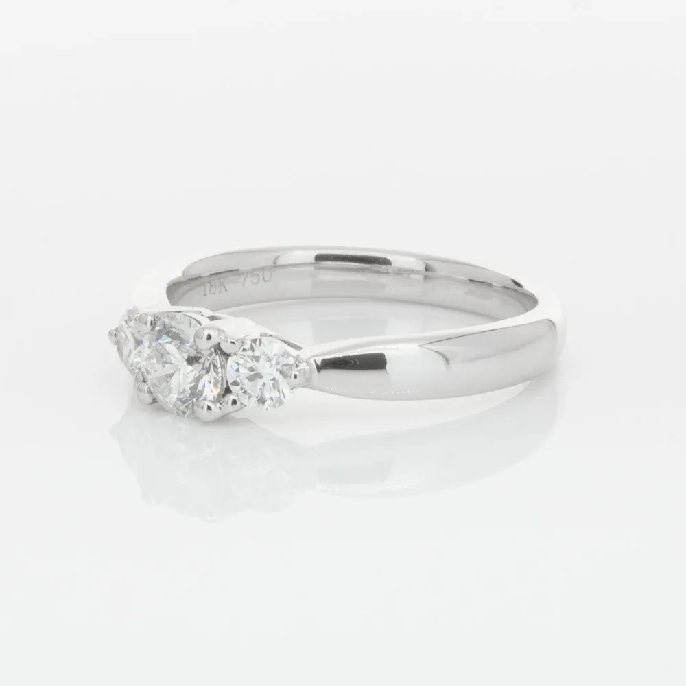 18ct White Gold .40ct Diamond Elysian Ring