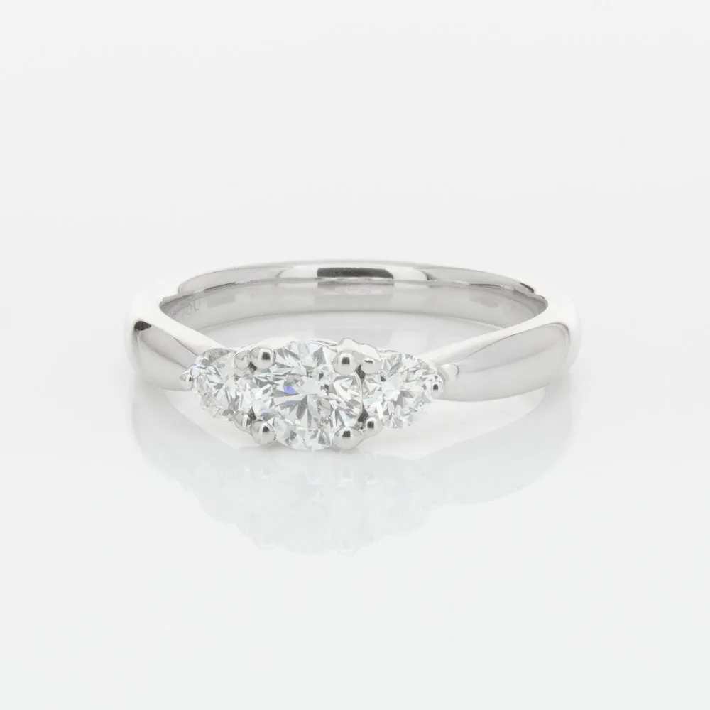 18ct White Gold .40ct Diamond Elysian Ring