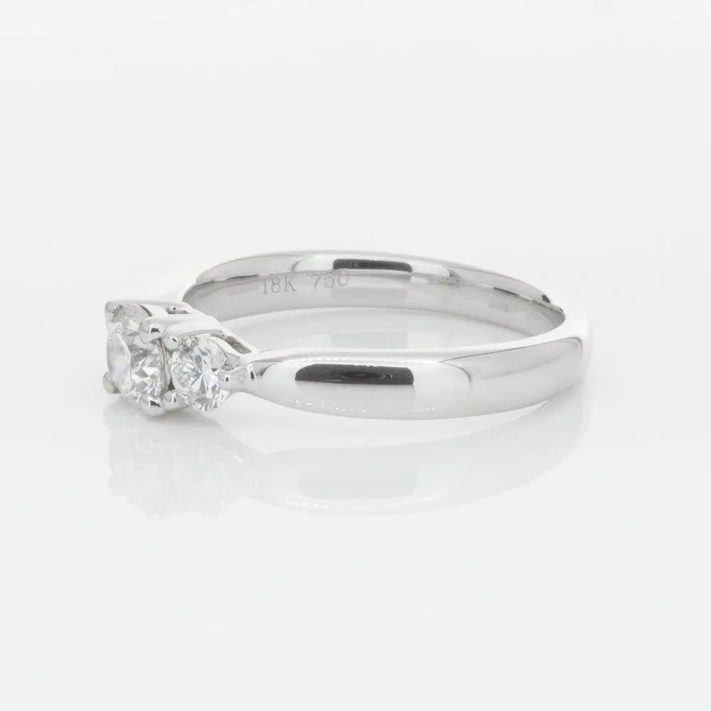 18ct White Gold .40ct Diamond Elysian Ring