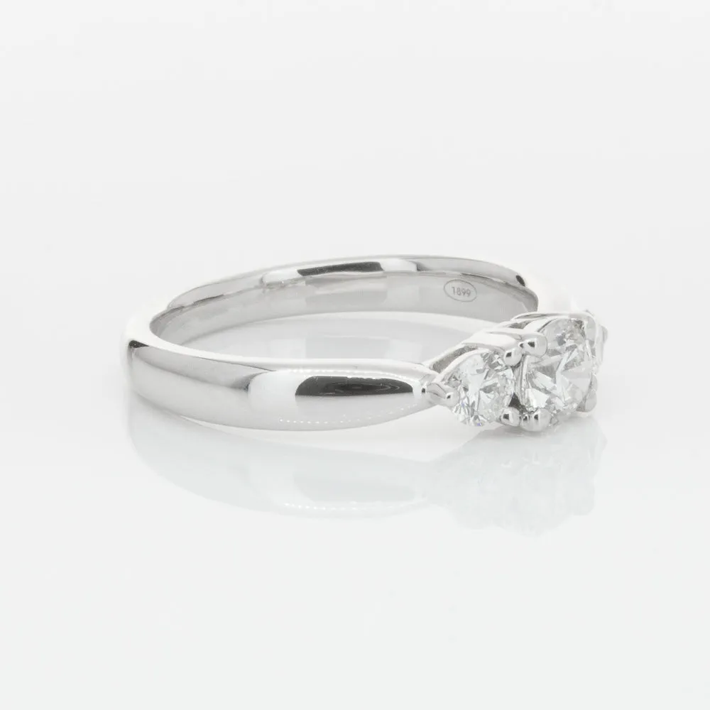 18ct White Gold .40ct Diamond Elysian Ring