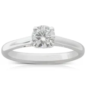 18ct White Gold .71ct Diamond & Sapphire Ring