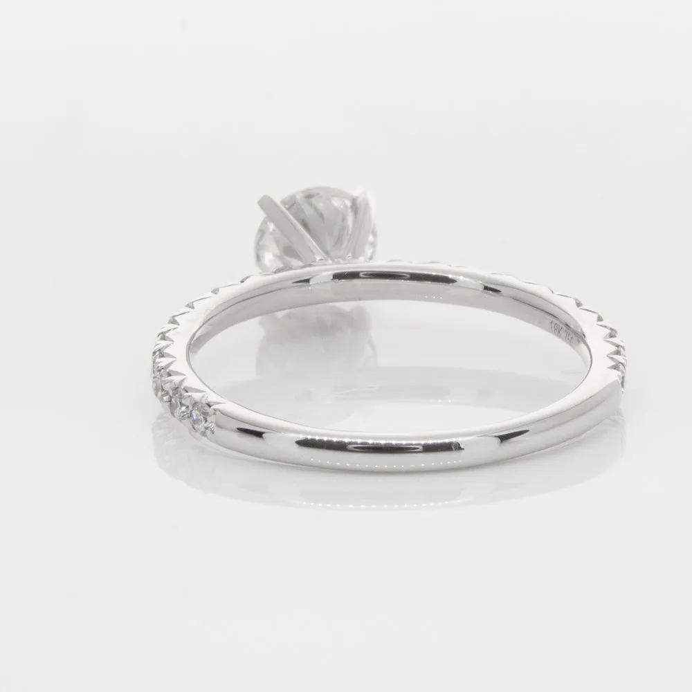 18ct White Gold .80ct Diamond Comet Ring