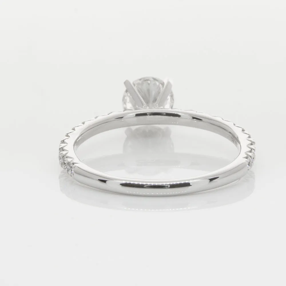 18ct White Gold .80ct Diamond Comet Ring