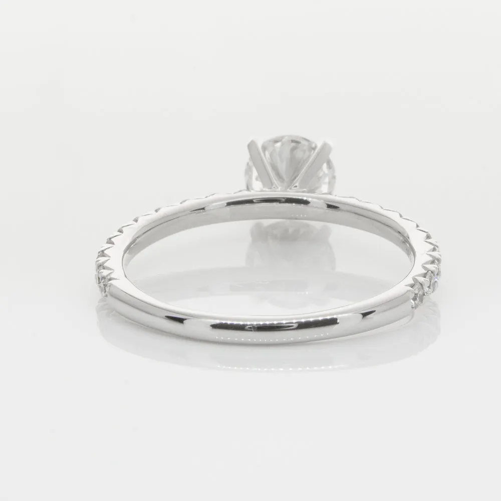 18ct White Gold .80ct Diamond Comet Ring