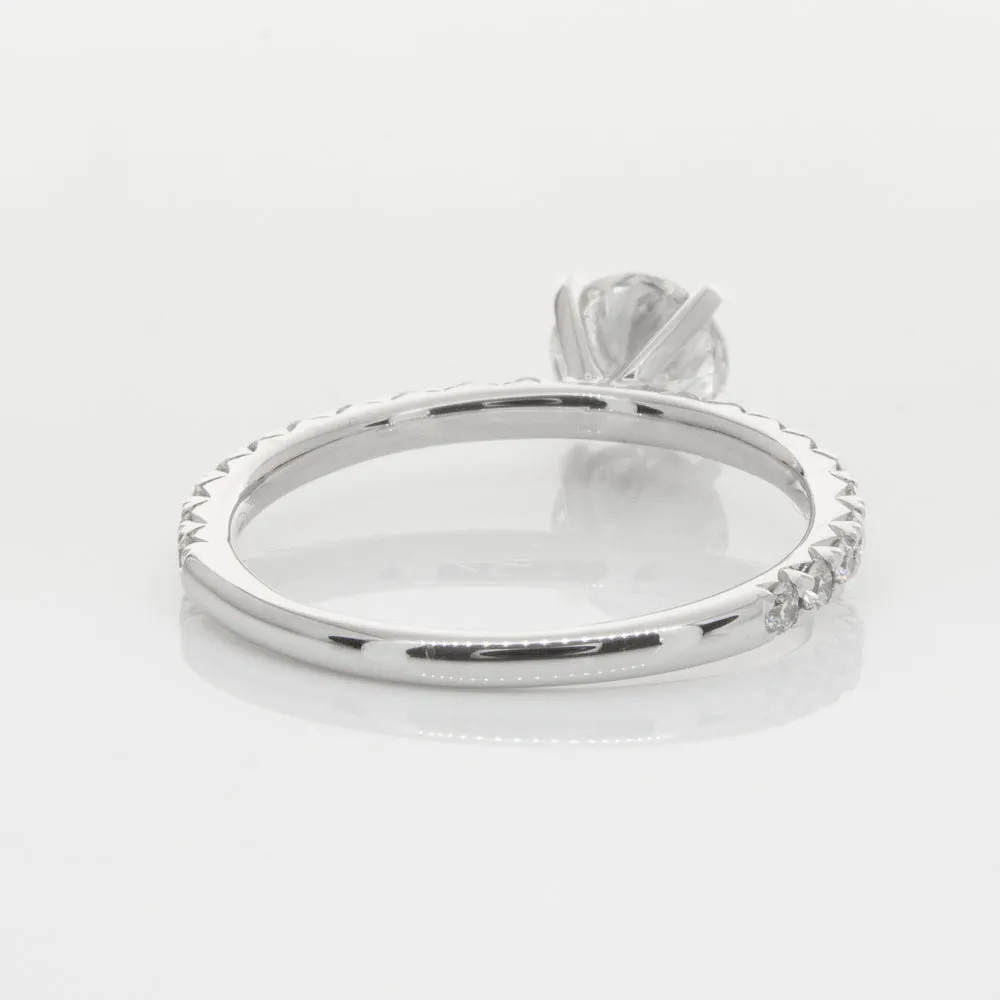 18ct White Gold .80ct Diamond Comet Ring
