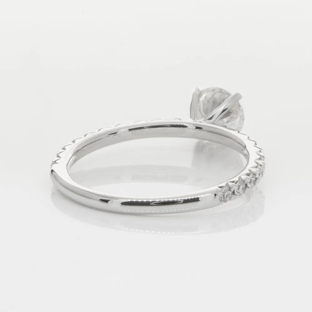 18ct White Gold .80ct Diamond Comet Ring