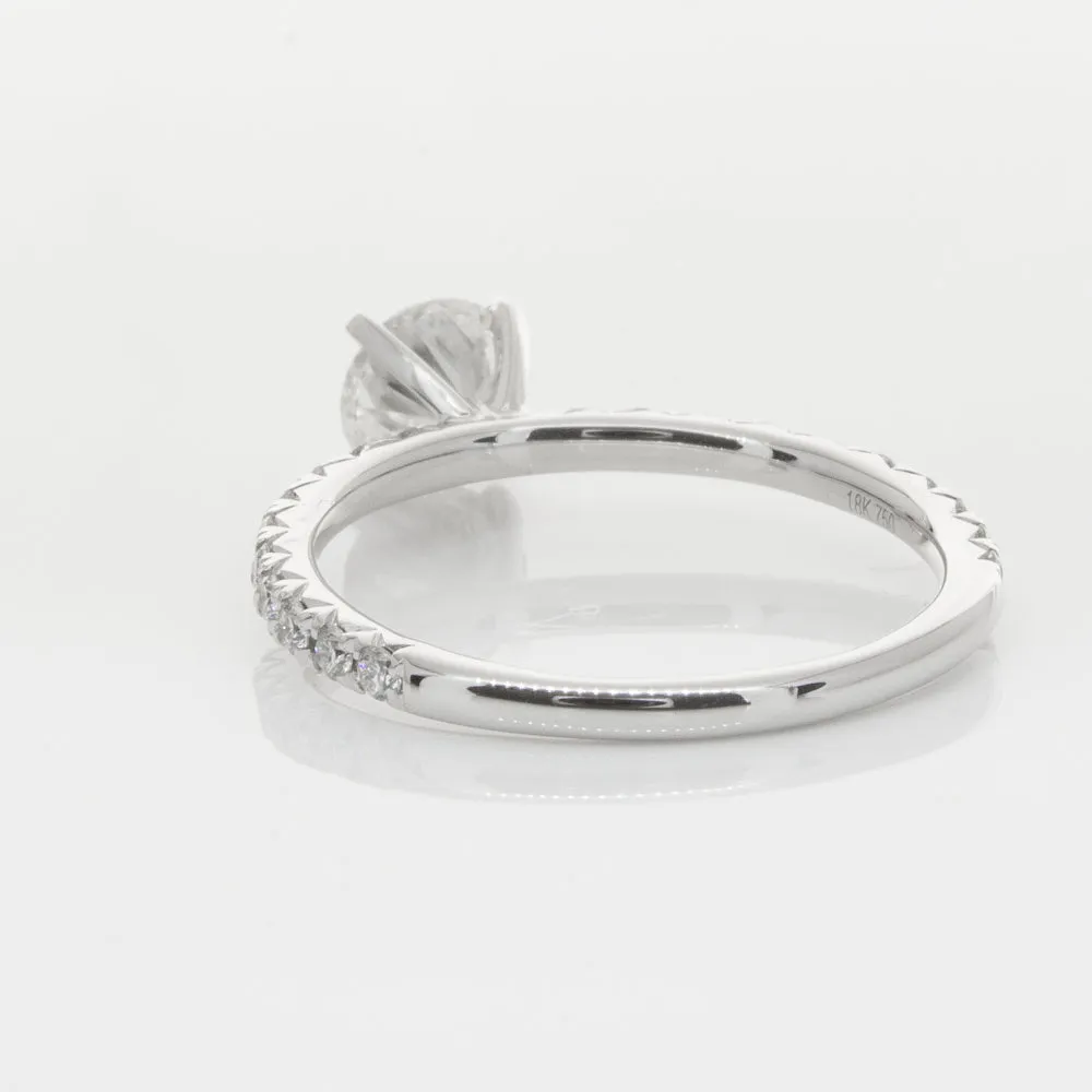 18ct White Gold .80ct Diamond Comet Ring