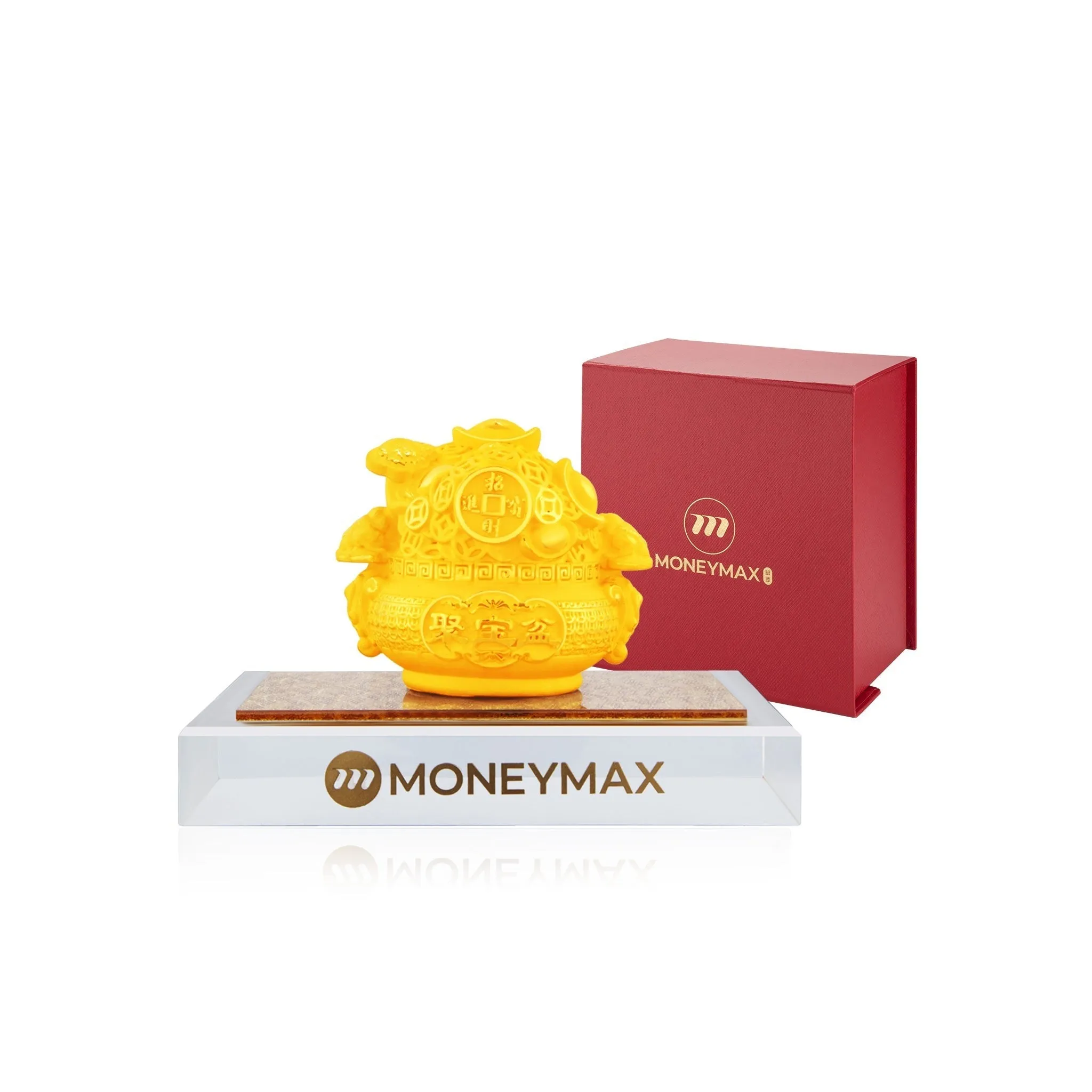999.9 CNY Bundle B 聚有钱 Fortune Gold Pot Coin Collection