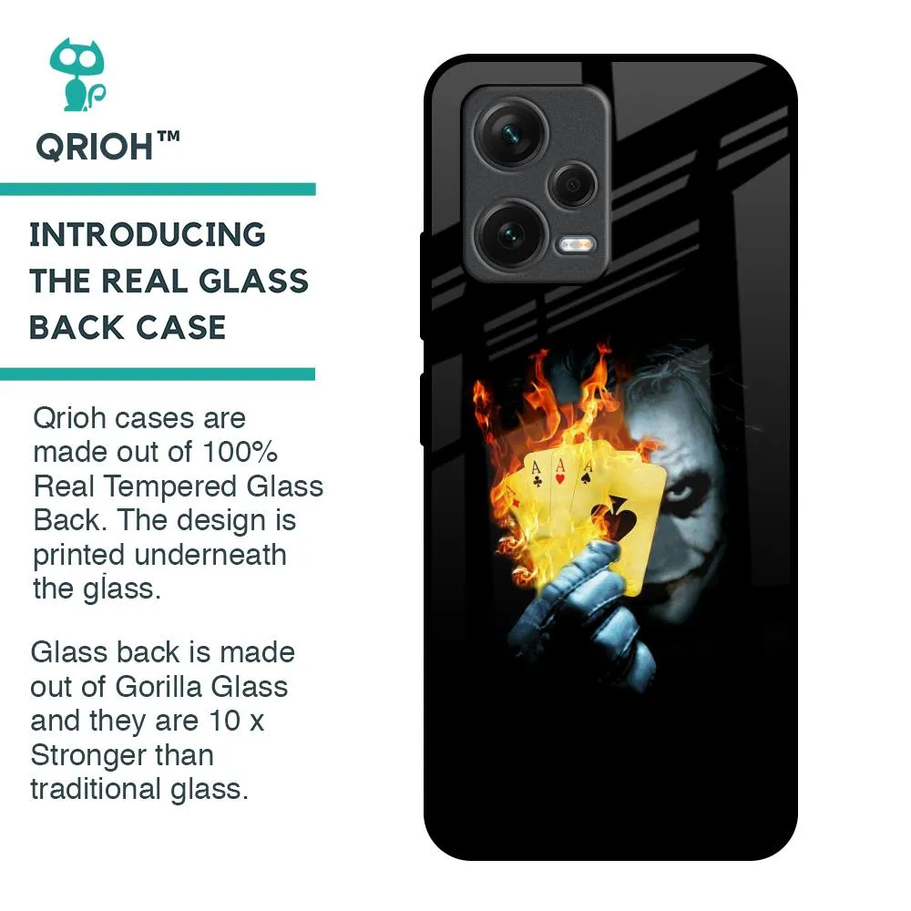 AAA Joker Glass Case for Redmi Note 12 5G