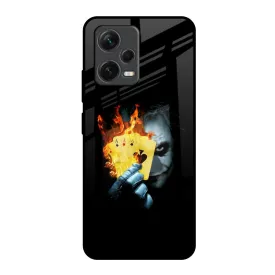 AAA Joker Glass Case for Redmi Note 12 5G