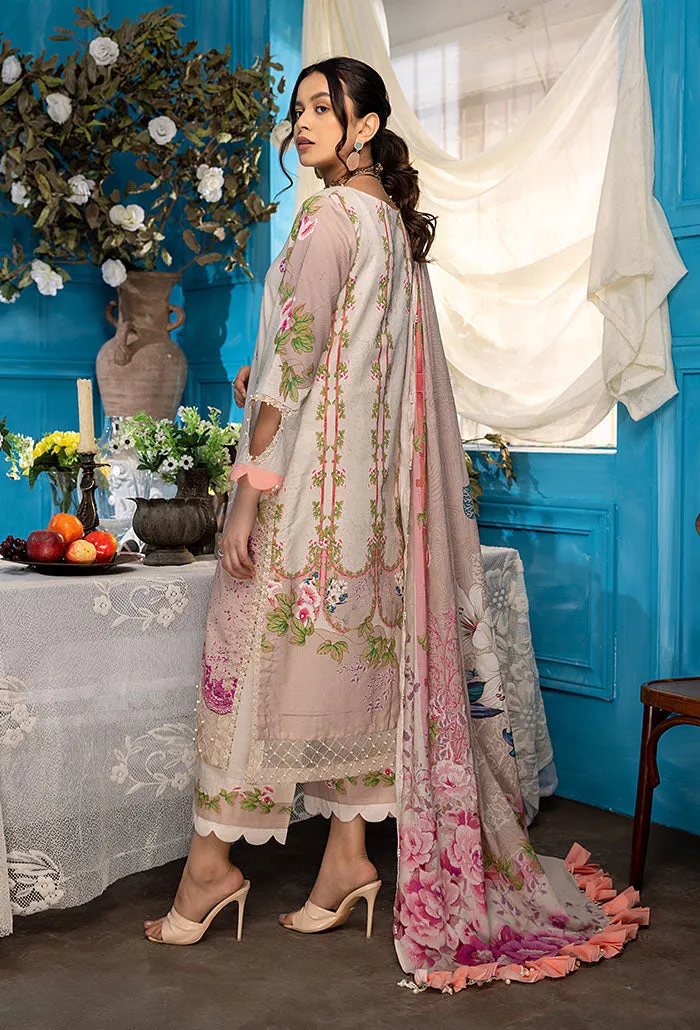Aangan by Humdum Digital Printed Lawn Unstitched 3Pc Suit AG-07