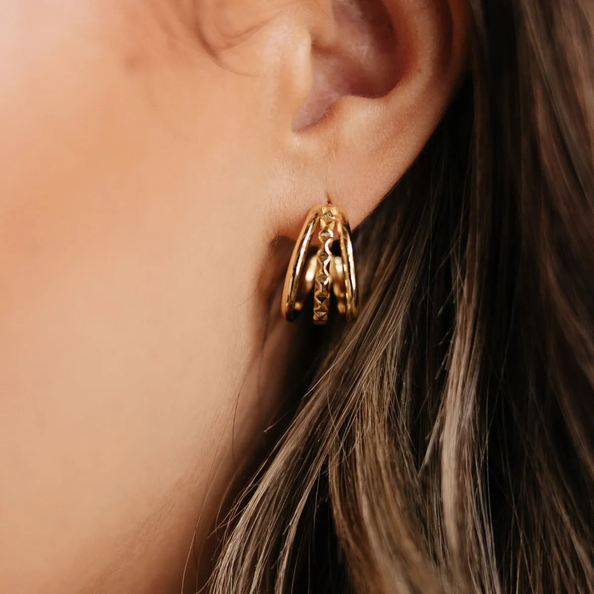 Abigail Earrings (Gold)