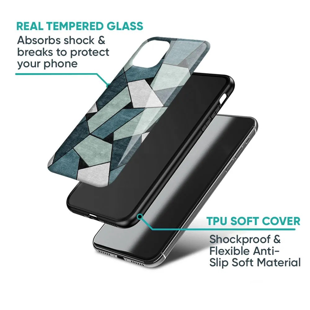 Abstact Tiles Glass Case for Xiaomi Redmi K20