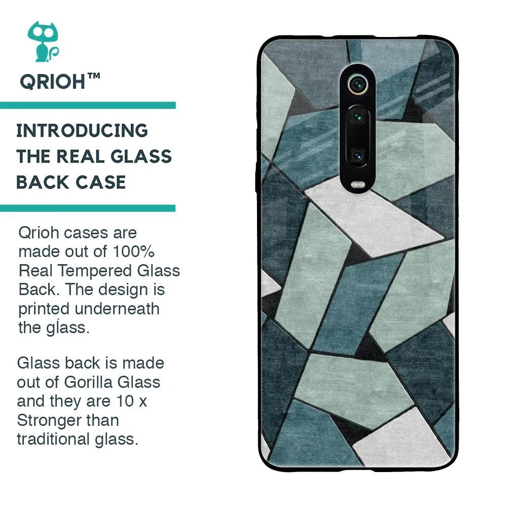 Abstact Tiles Glass Case for Xiaomi Redmi K20