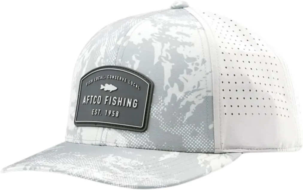 AFTCO Deuce Hat - Silver Storm Camo