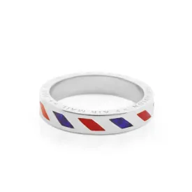 Air Mail Ring, Standard, Silver