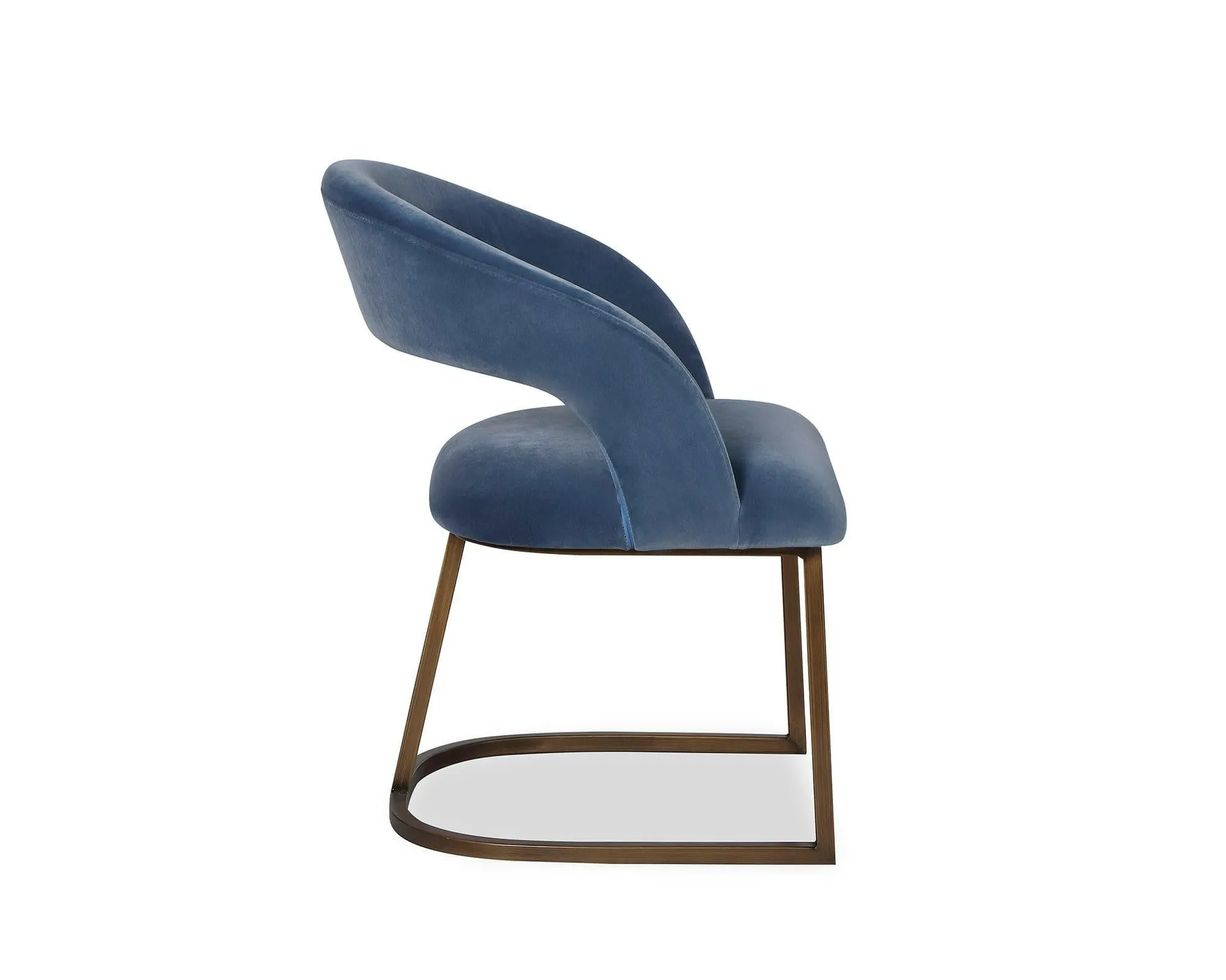 Alfie Dining Chair Cobalt Blue