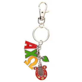 Alpha Chi Omega Charm Keychain - Alexandra Co. a1048