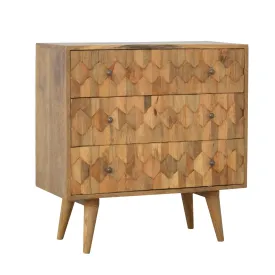Alsvin Unique Pineapple Carved Chest