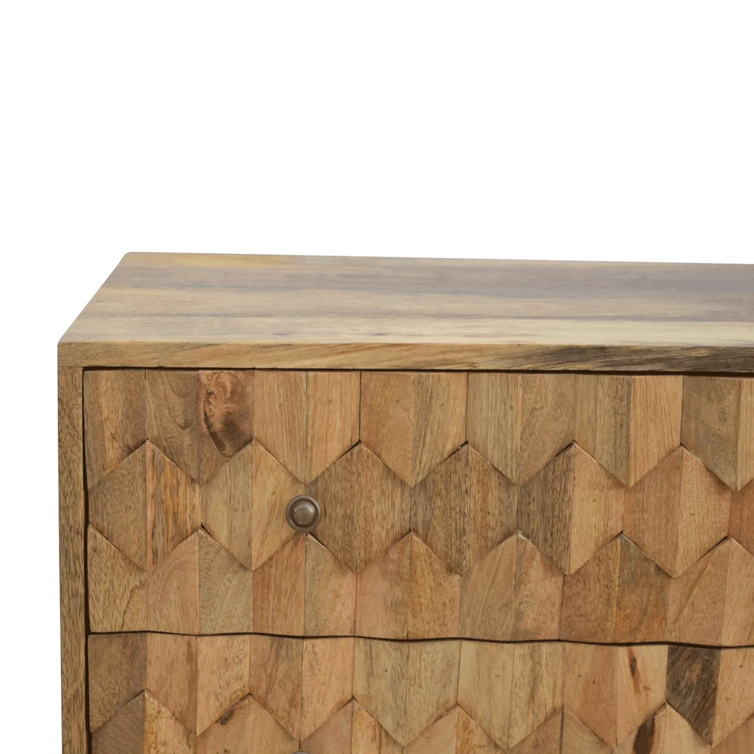 Alsvin Unique Pineapple Carved Chest