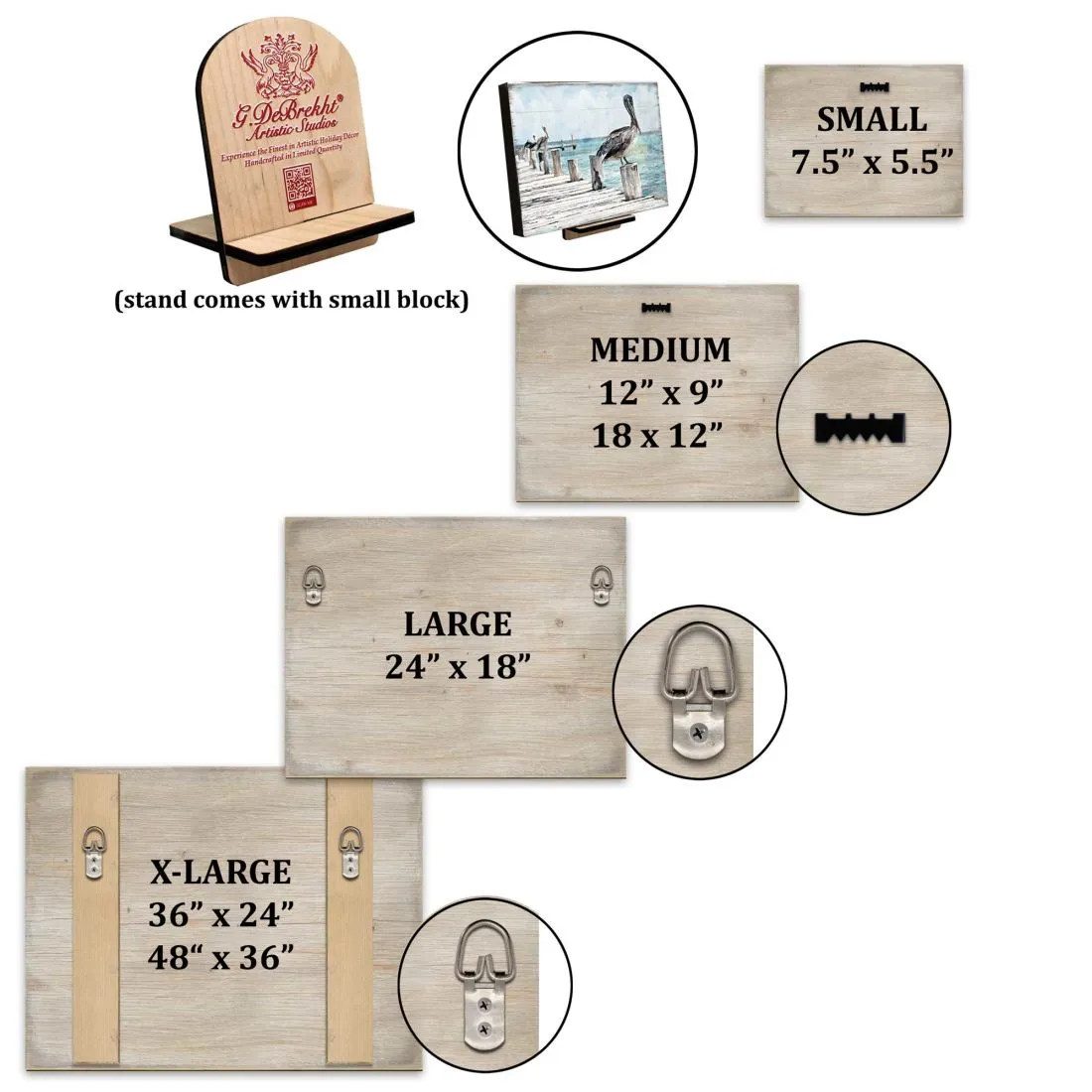Angel in the Arch Wooden Wall Art by D. Gelsinger - Nativity Holiday Décor - 95664B-1322