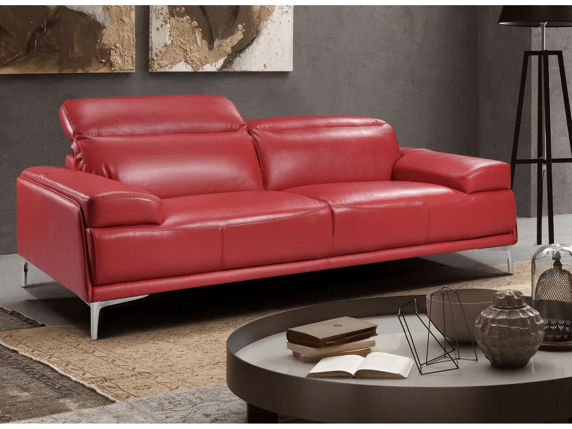 Archlight Red Sofa