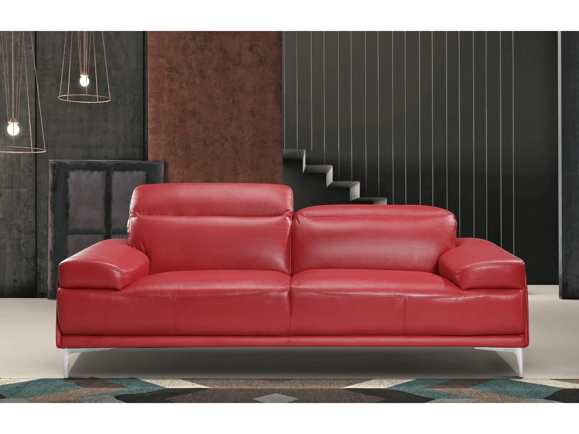 Archlight Red Sofa