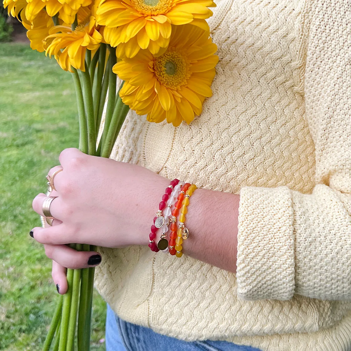 August Botanical Bracelet