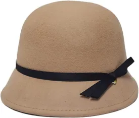 Autumn and Winter Hat Women's Casual Irregular Brim Fisherman Hat Felt Hat
