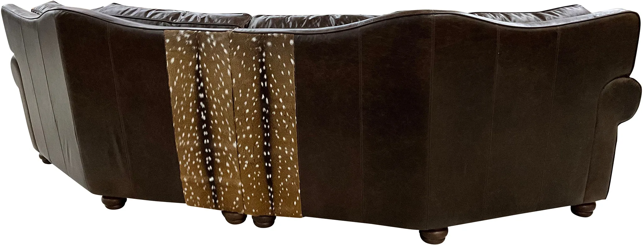 Axis Western Curved Sectional Sofa
