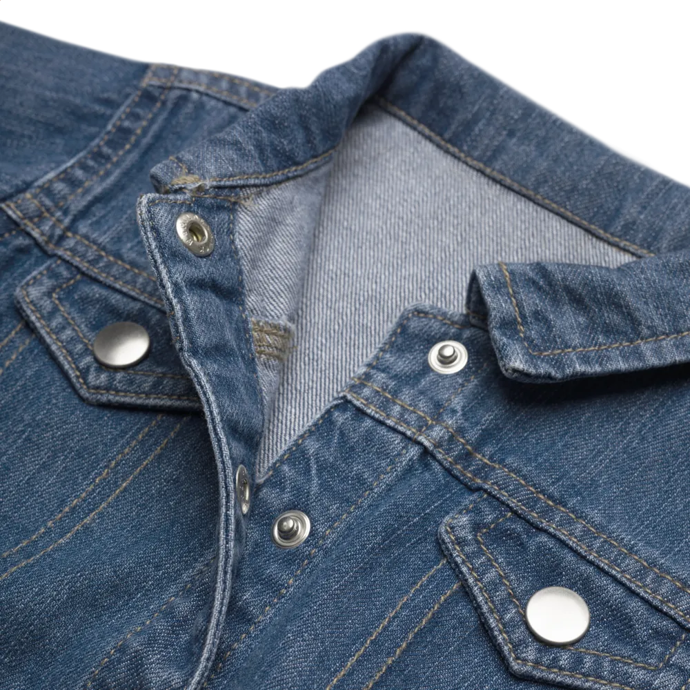 Baby Denim Jacket -  Embroidered Adaptavist Hello Design