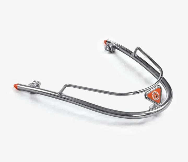 Bajaj Chetak Electric (EV) Combo Accessories Kit 1: Stainless Steel Foldable Footrest   Crash Guard   Mud Guard