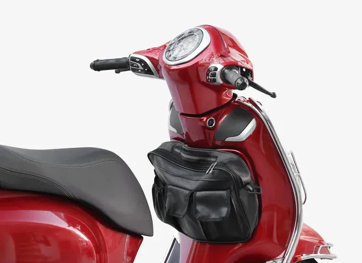 Bajaj Chetak Electric (EV) Combo Accessories Kit 1: Stainless Steel Foldable Footrest   Crash Guard   Mud Guard