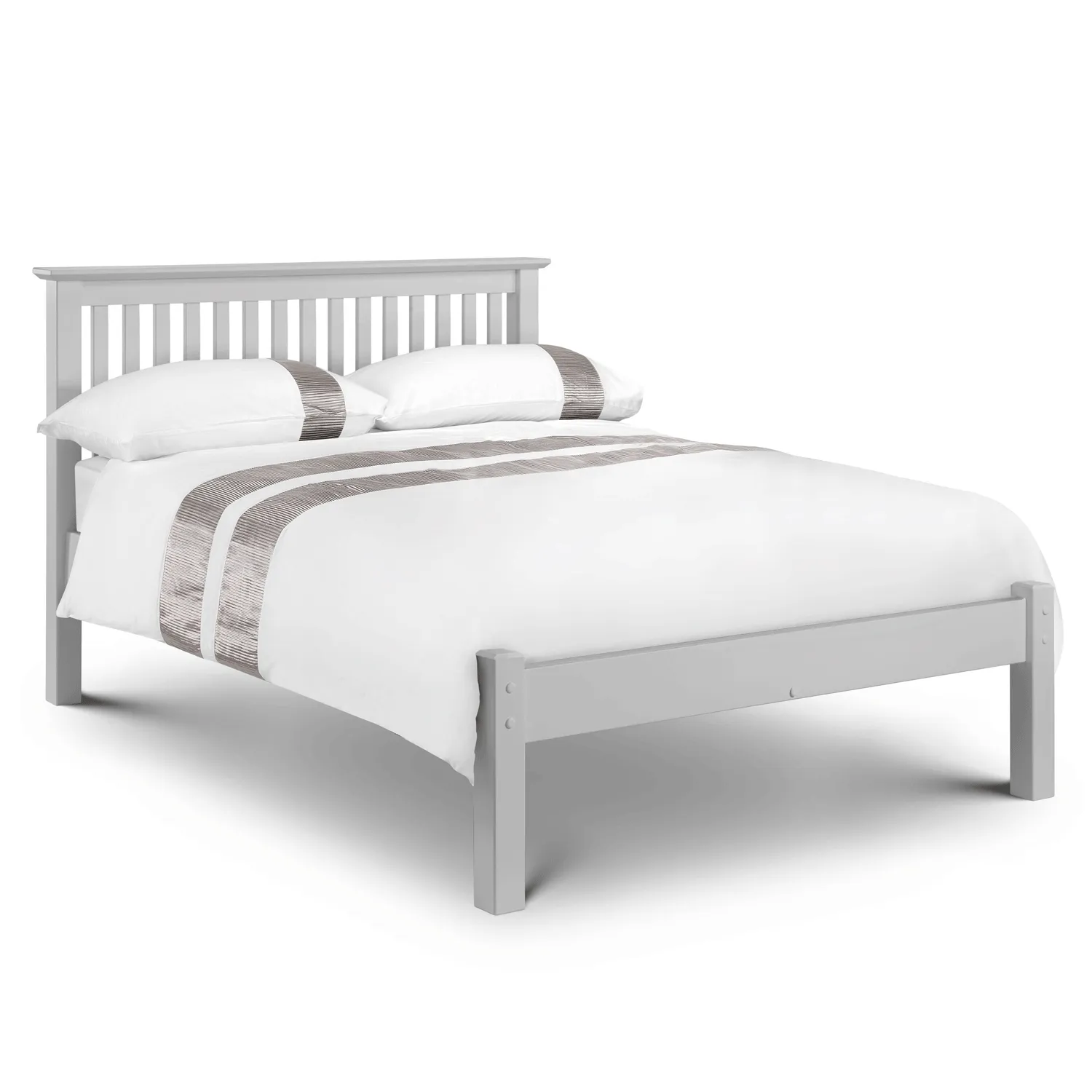 Barcelona Solid Pine Bed With Low Foot End