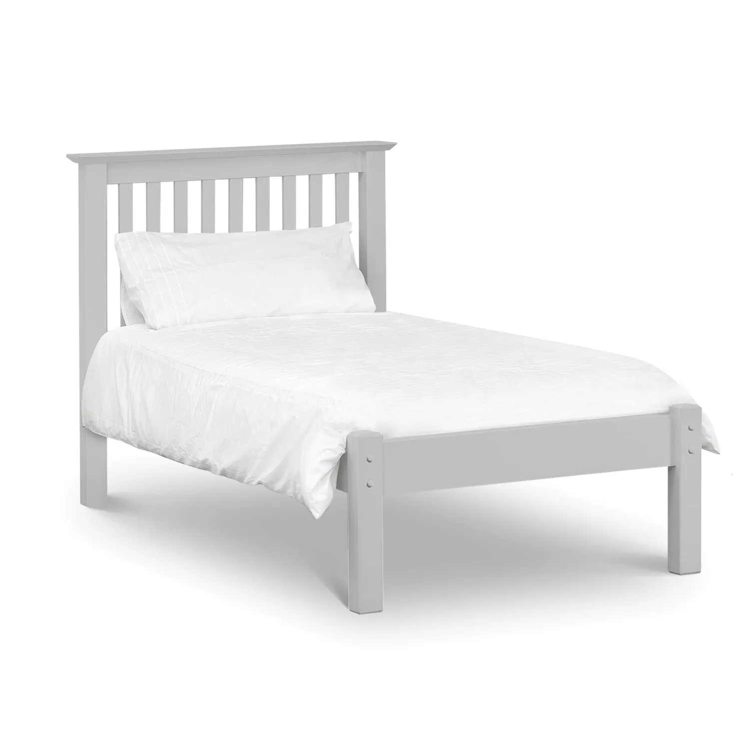 Barcelona Solid Pine Bed With Low Foot End
