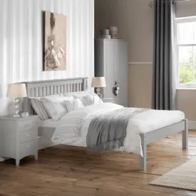 Barcelona Solid Pine Bed With Low Foot End