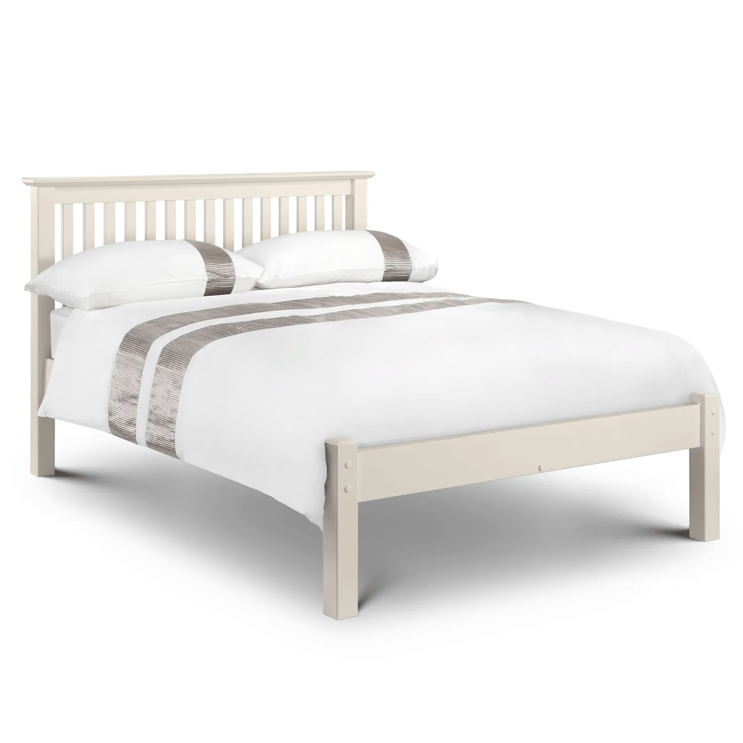Barcelona Solid Pine Bed With Low Foot End