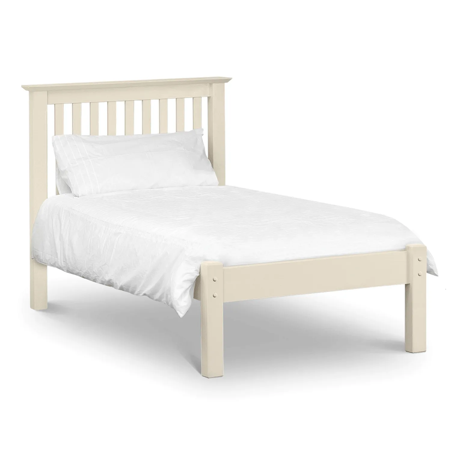 Barcelona Solid Pine Bed With Low Foot End
