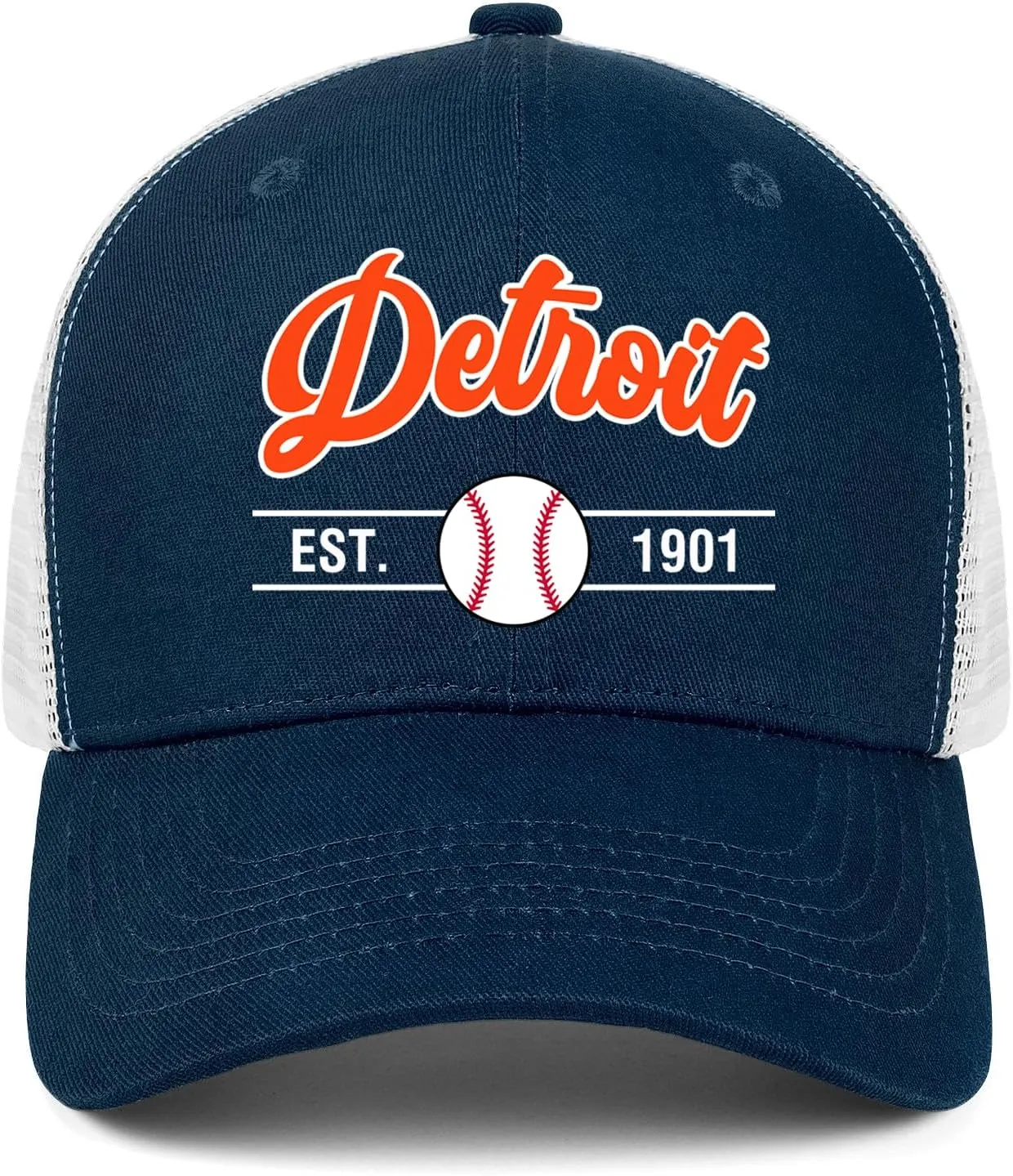 Black Cap Men Women Mesh Baseball Hat Embroidered Trucker Hats Youth Apparel Gifts Snapback Caps