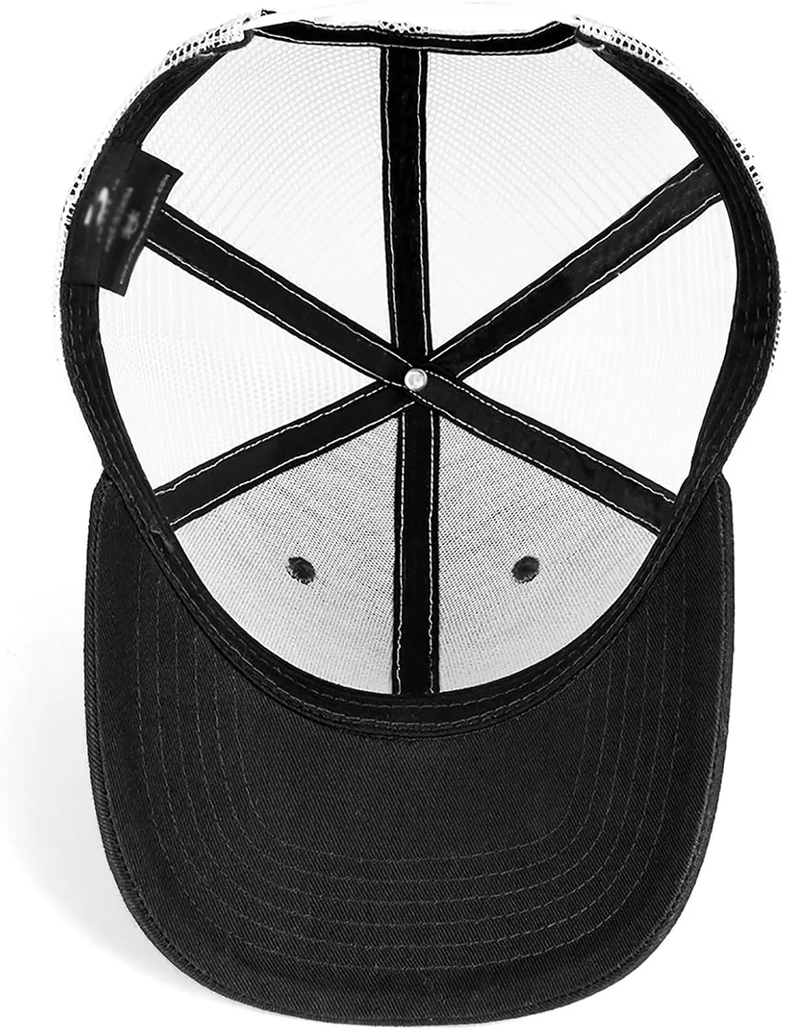 Black Cap Men Women Mesh Baseball Hat Embroidered Trucker Hats Youth Apparel Gifts Snapback Caps