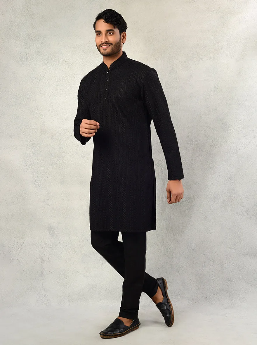 Black Kurta Pajama | TULA