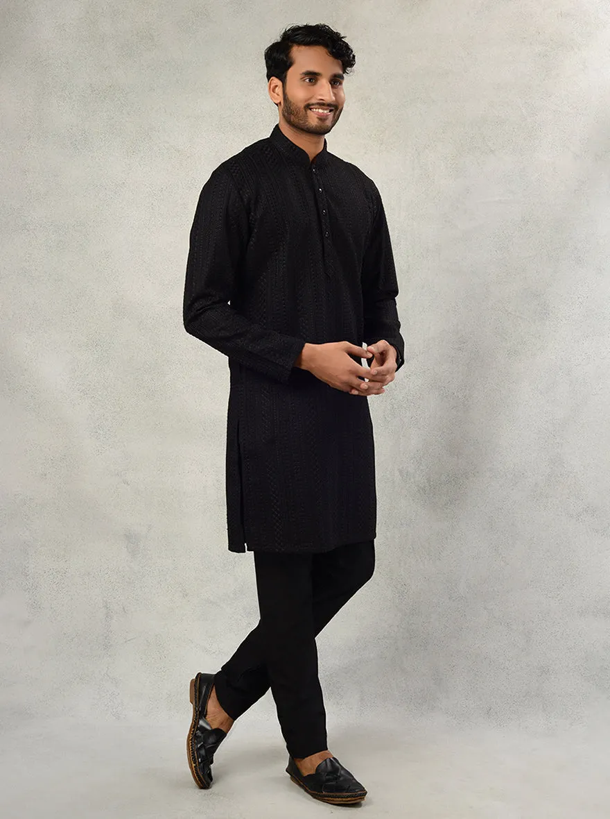 Black Kurta Pajama | TULA
