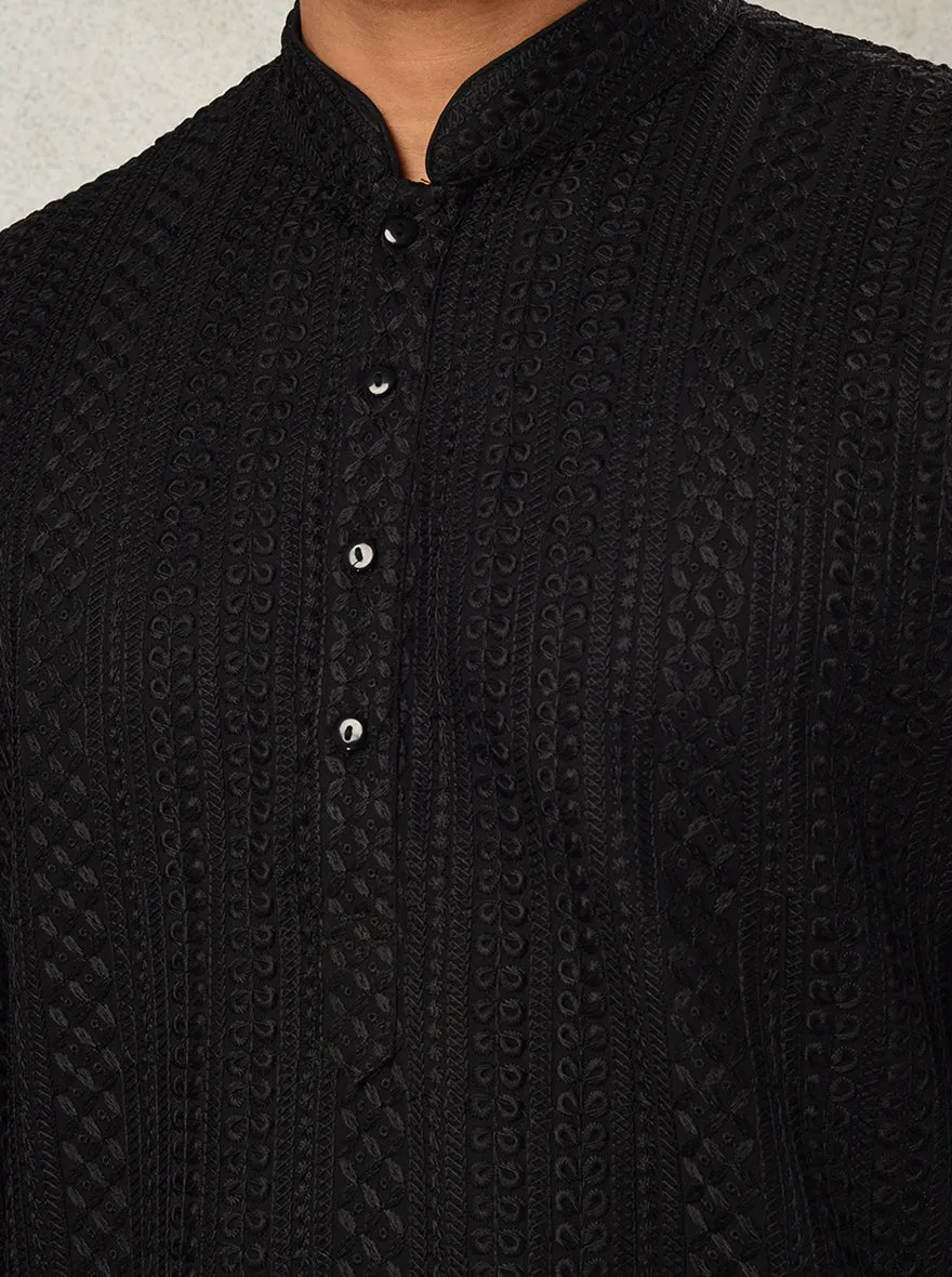 Black Kurta Pajama | TULA