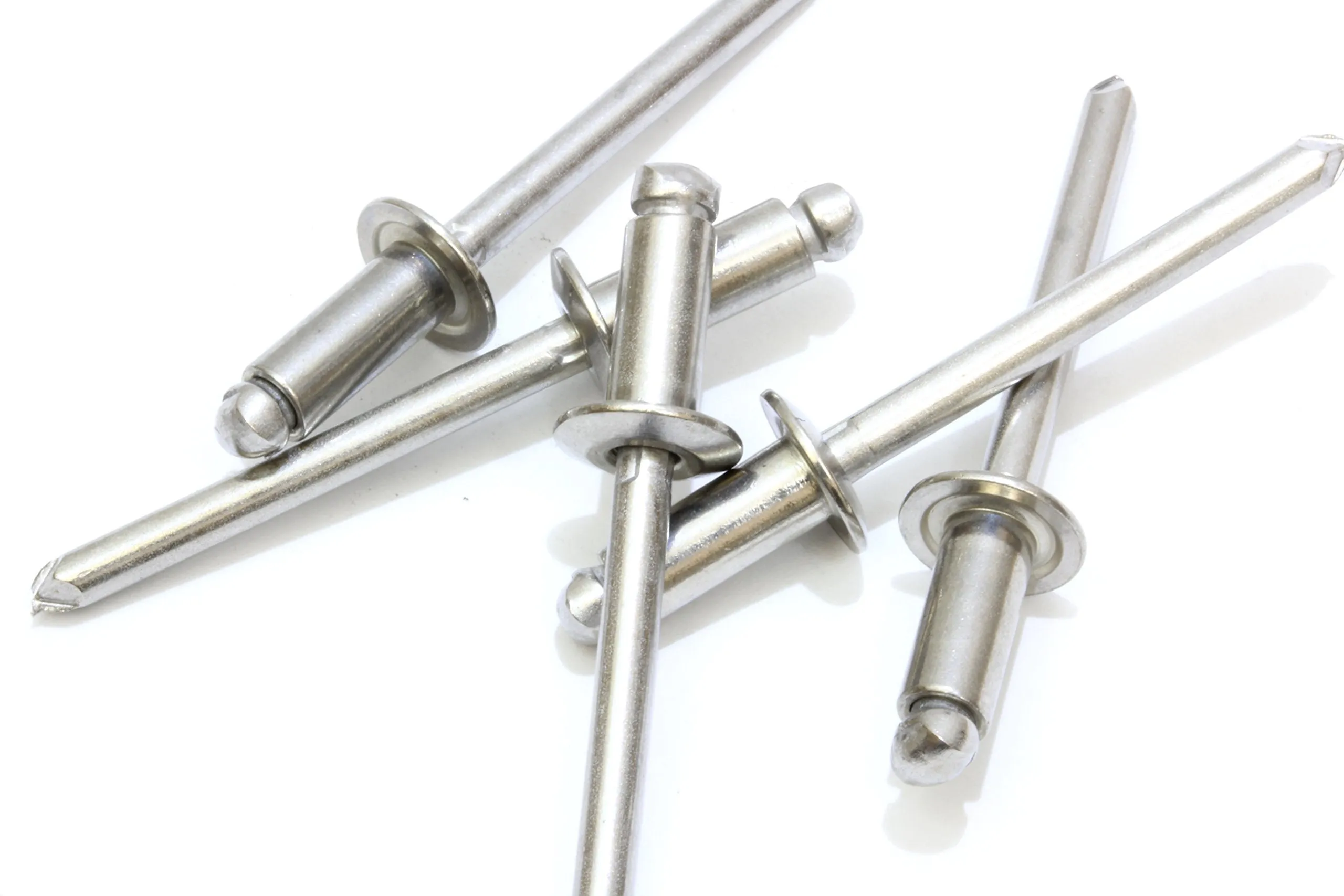 Bolt Dropper Rivets, Stainless Steel 1/8" x 1/8" Inch (100 Pack), Gap (0.06-0.12)", Blind