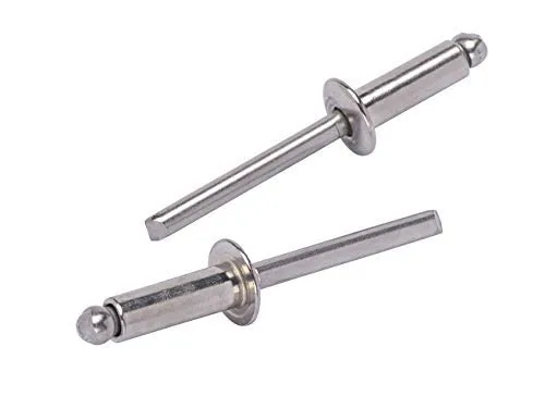 Bolt Dropper Rivets, Stainless Steel 3/16" x 1/4" Inch (100 Pack), Gap (0.18-0.25)", Blind
