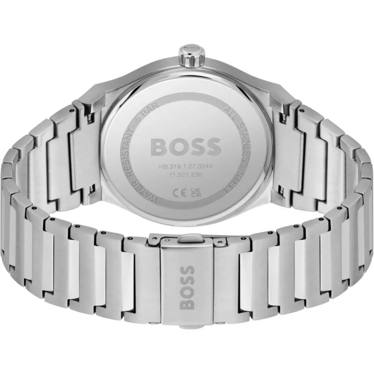 BOSS Candor 41mm Stainless Steel Blue Quartz Men's Watch