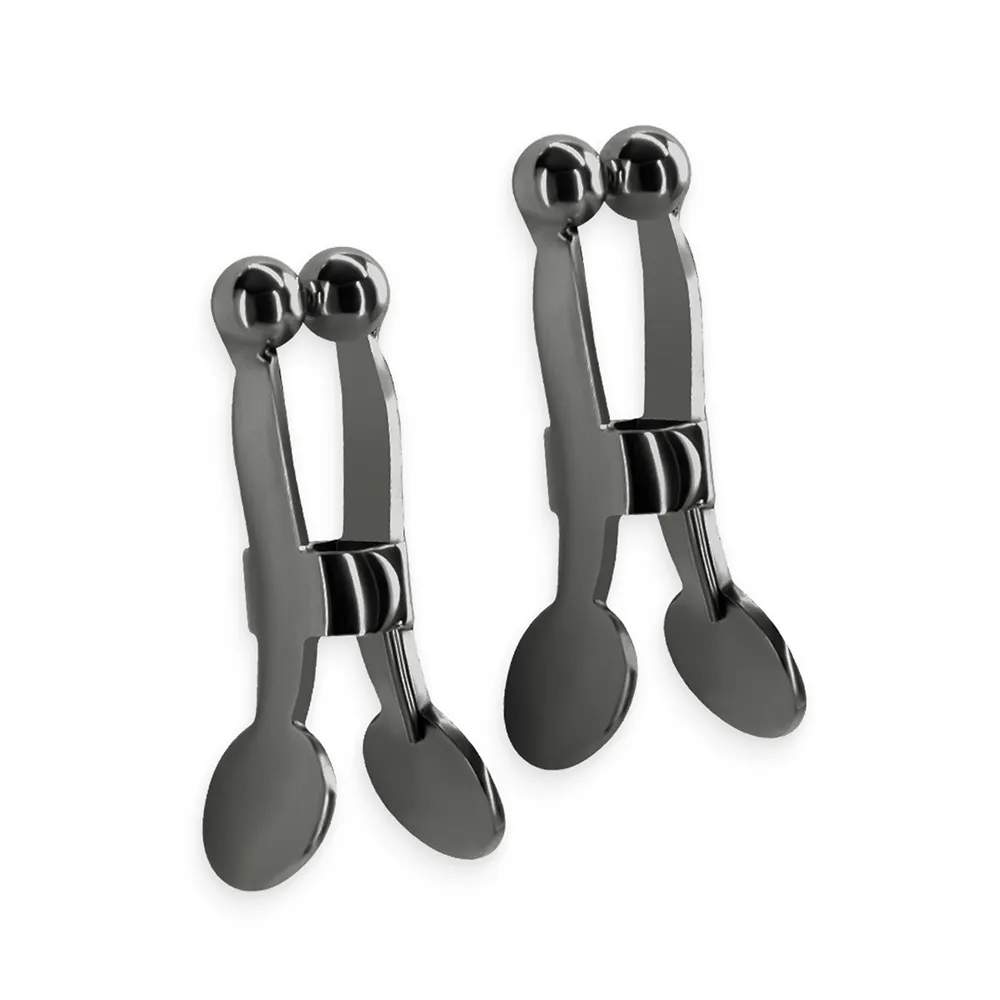 Bound Metal Bead Nipple Clamps