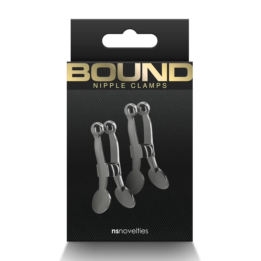Bound Metal Bead Nipple Clamps