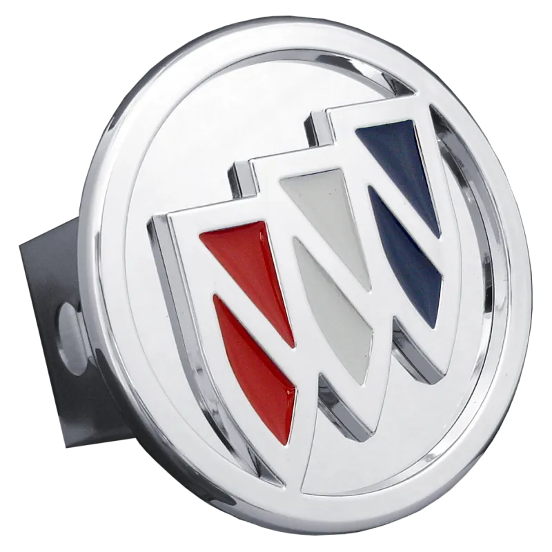 Buick Tri-Color Fill Chr/Chr Class III Trailer Hitch Plug